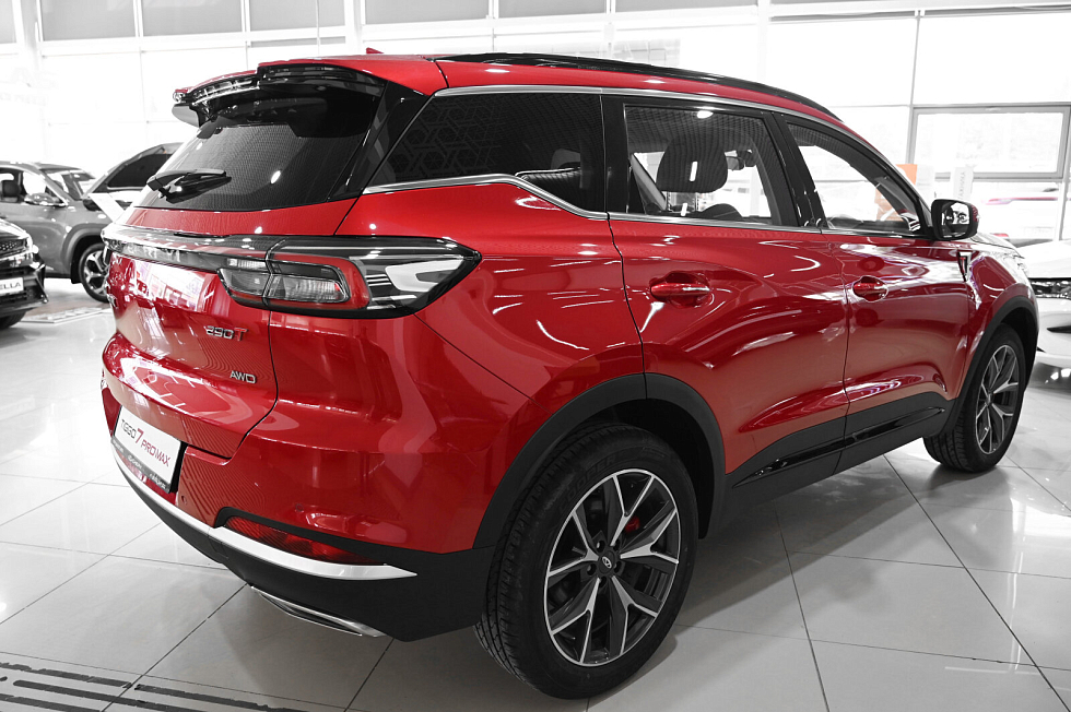 Chery Tiggo 7 Pro Max Ultra AWD, красный