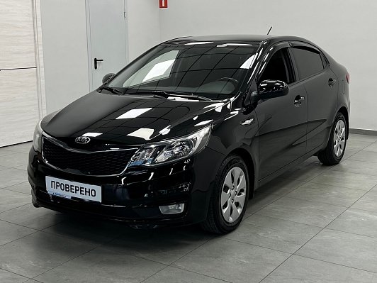 Kia Rio Luxe, 2017 года, пробег 114477 км