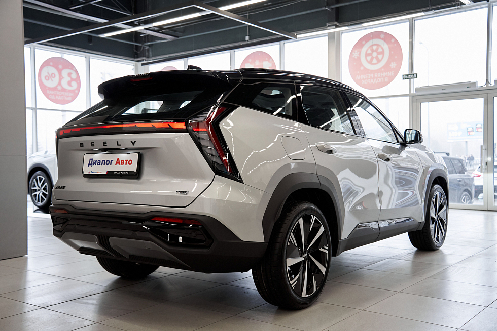 Geely Atlas Flagship Sport, серый