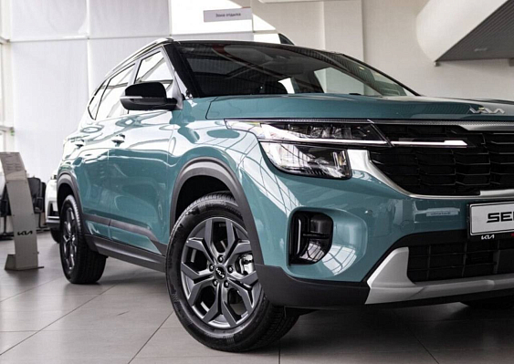 Kia Seltos Deluxe Edition, синий