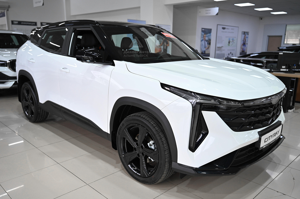 Geely Cityray Flagship Sport, белый