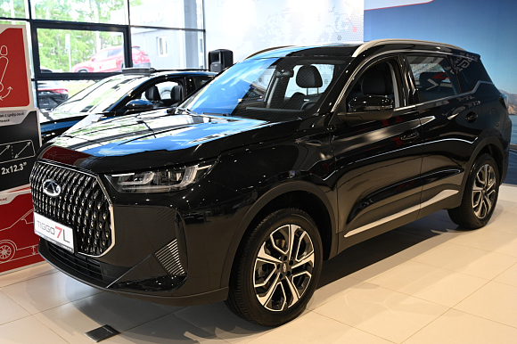 Chery Tiggo 7L Ultra, черный