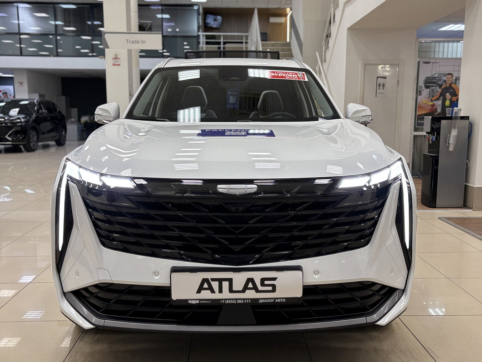 Geely Atlas Luxury, белый