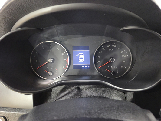 Kia Rio Premium, 2018 года, пробег 77790 км
