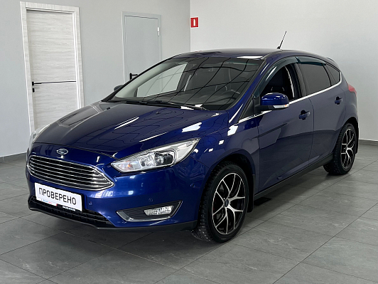 Ford Focus Titanium, 2017 года, пробег 87409 км