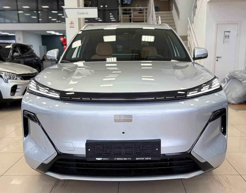 Geely EX5 EM-i Max, серебряный