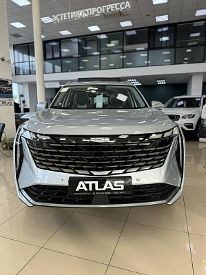 Geely Atlas Luxury, серебряный