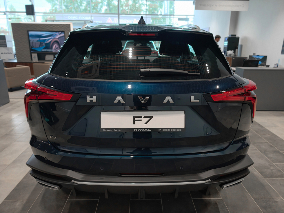 Haval F7 Оптимум (2026), голубой