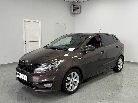 Kia Rio, 2016 года, пробег 112576 км