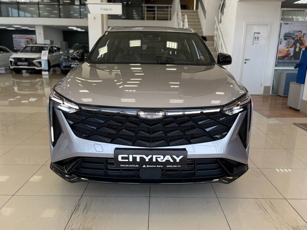 Geely Cityray Флагман, серебряный