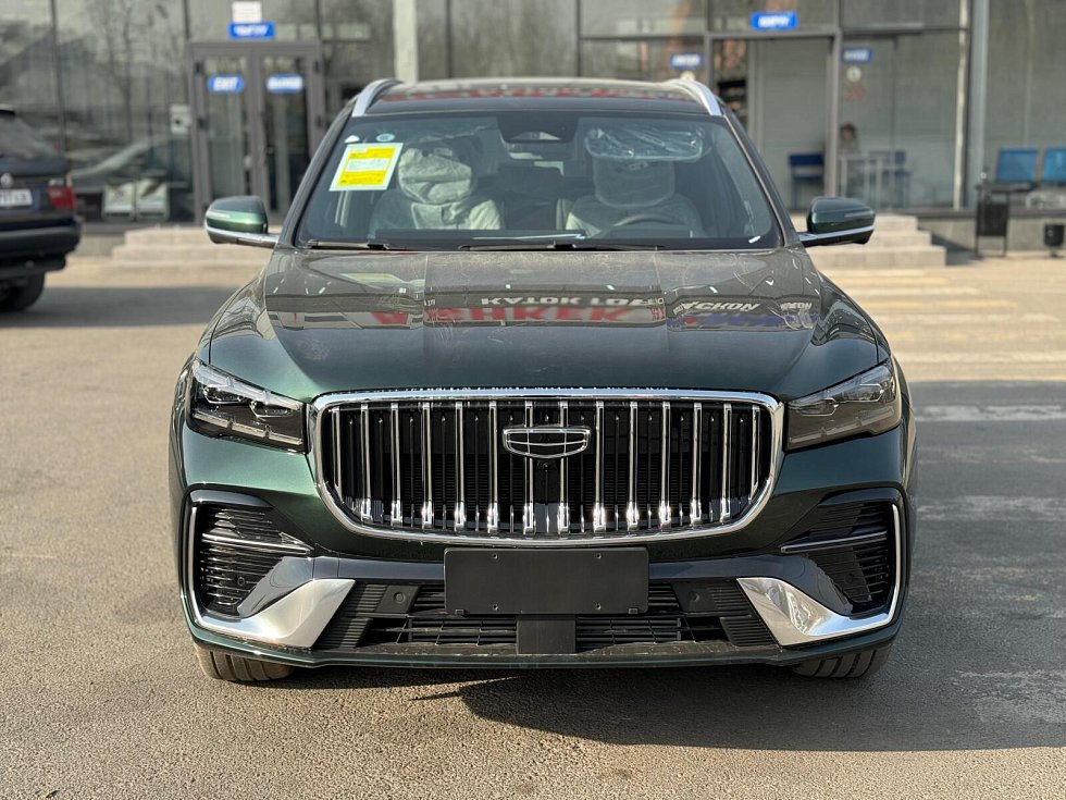 Geely Monjaro Flagship, зеленый