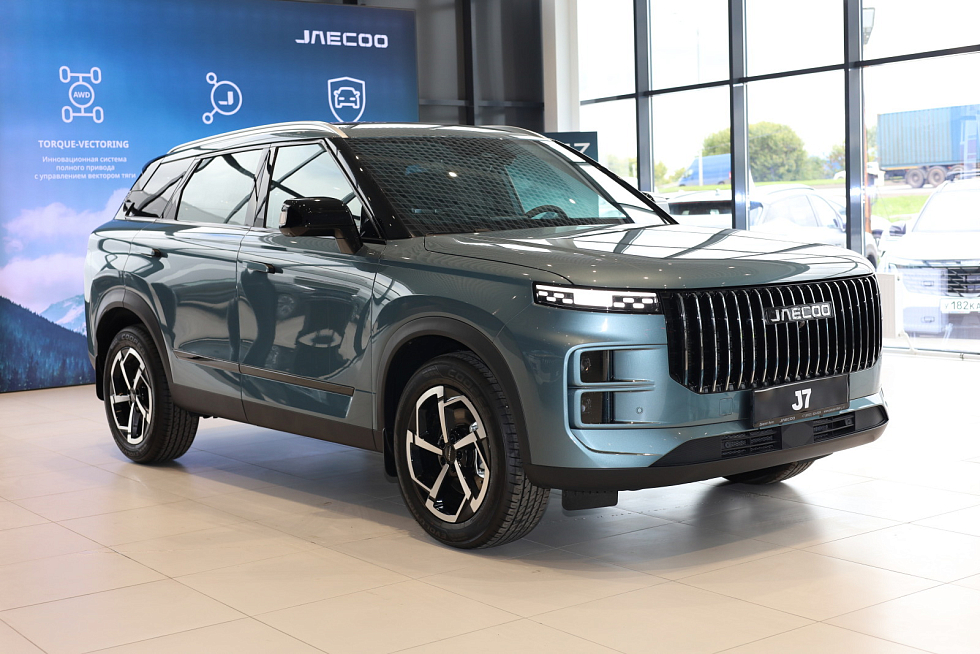 Jaecoo J7 Supreme, зеленый