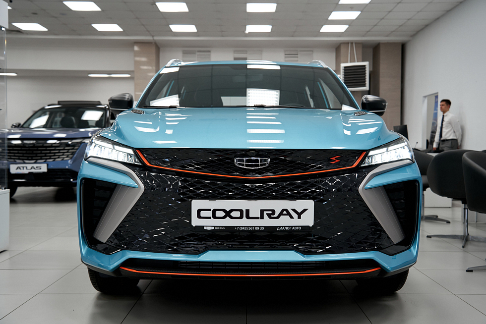 Geely Coolray Comfort, голубой