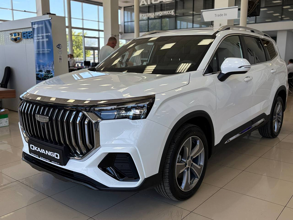 Geely Okavango Flagship, белый
