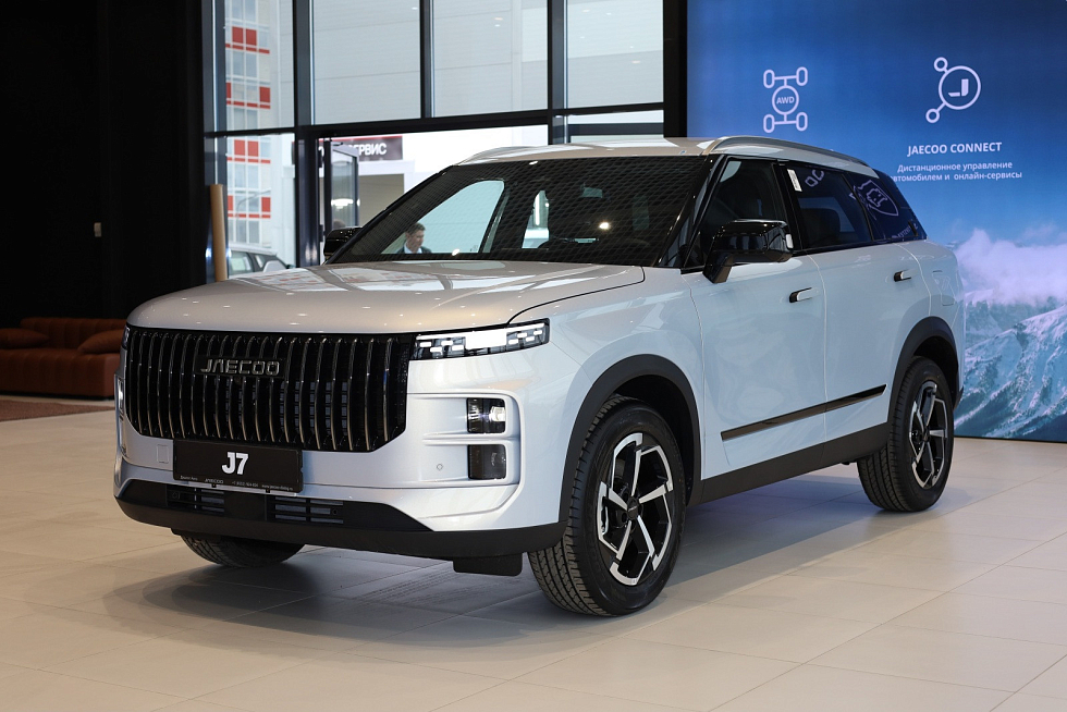 Jaecoo J7 Ultimate, серебряный