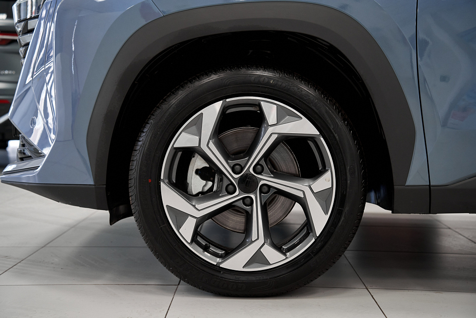 Geely Atlas Flagship Sport, голубой