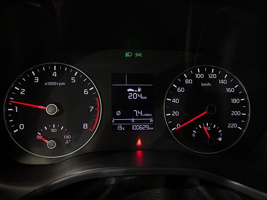 Kia Rio Comfort, 2020 года, пробег 100629 км