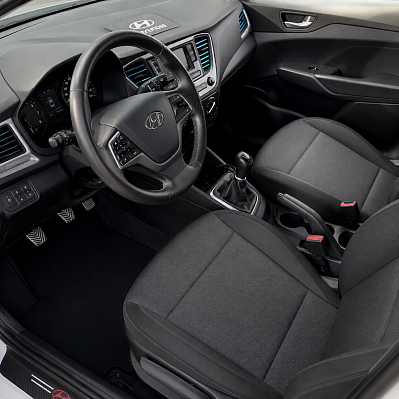 Hyundai Solaris Comfort, 2017 года, пробег 194638 км