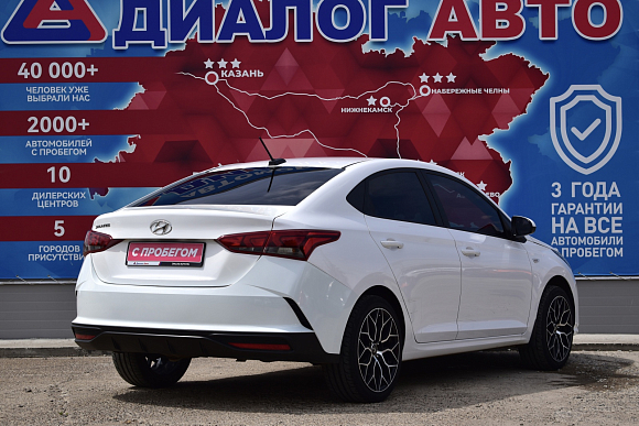 Hyundai Solaris Специальная Серия "10 лет", 2021 года, пробег 89000 км