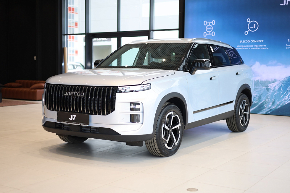 Jaecoo J7 Ultimate, серебряный