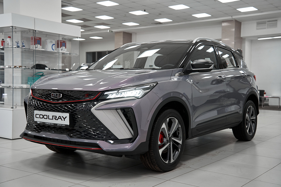 Geely Coolray Exclusive, серый