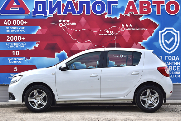 Renault Sandero Confort, 2017 года, пробег 151926 км