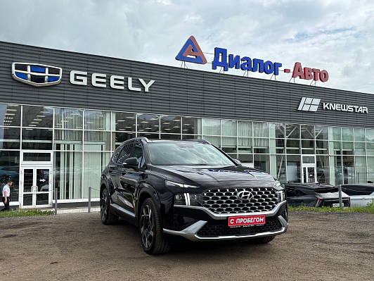 Hyundai Santa Fe Calligraphy, 2021 года, пробег 80000 км
