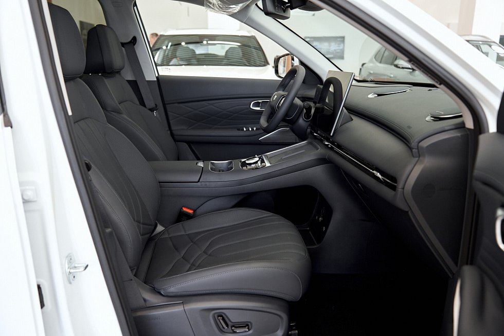 Geely EX5 Гибрид Макс EM-R, белый