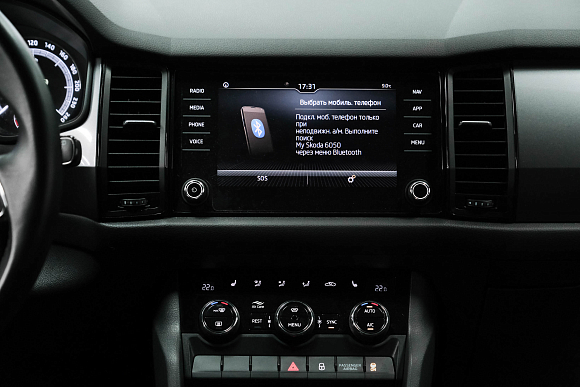 Skoda Kodiaq Hockey Edition, 2020 года, пробег 52896 км