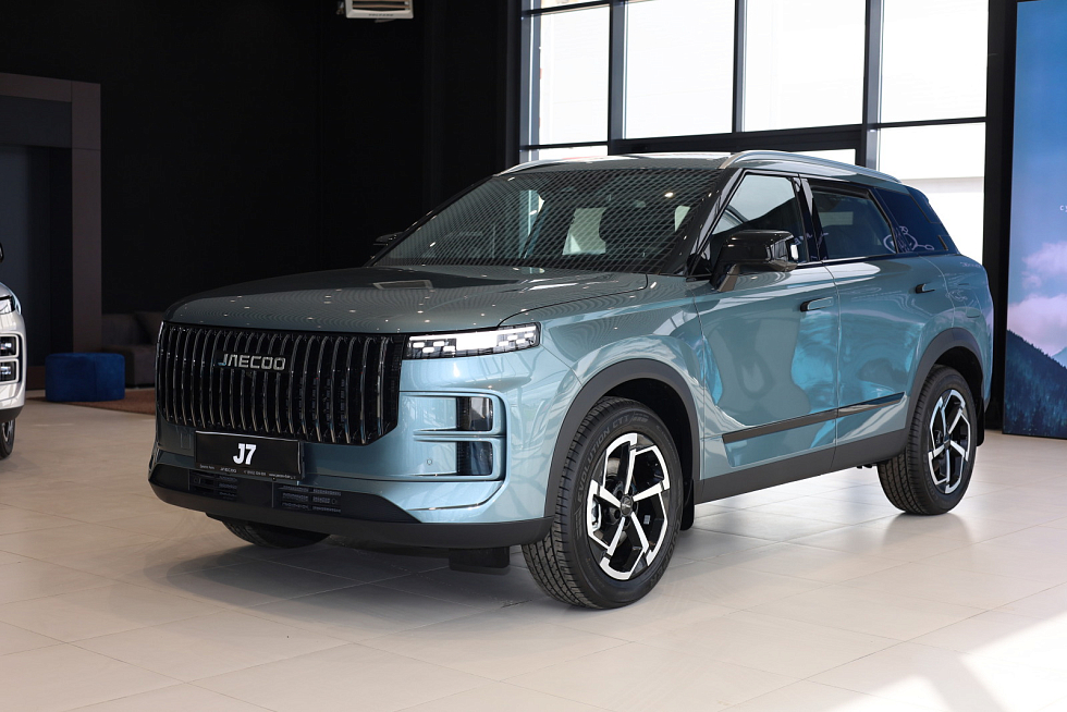 Jaecoo J7 Supreme-V, зеленый