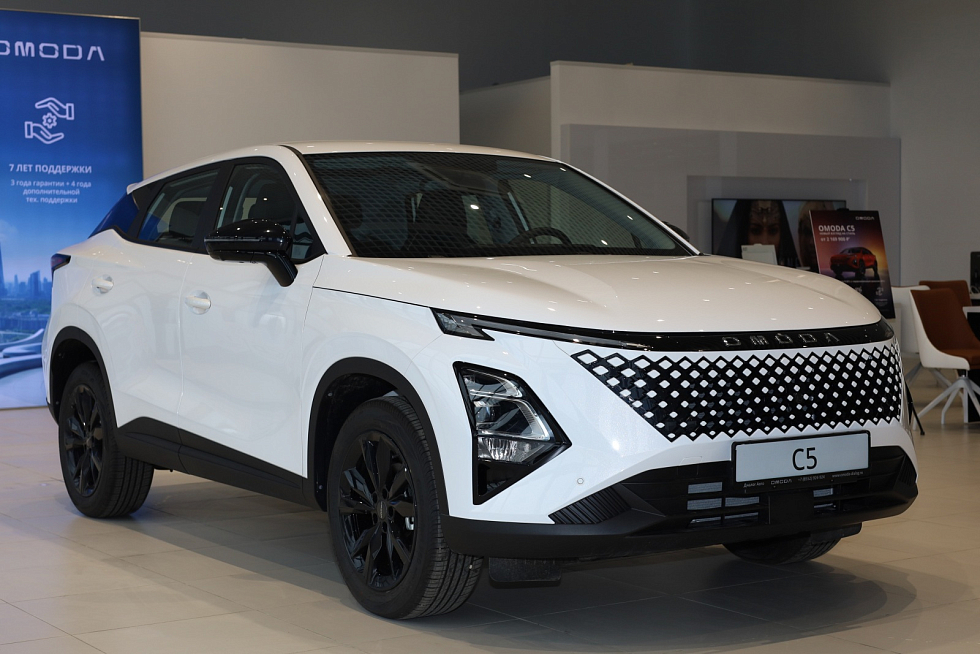 Omoda C5 Стиль (2024), белый