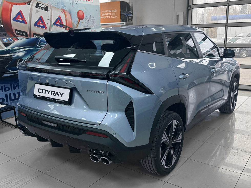 Geely Cityray Флагман, серебряный