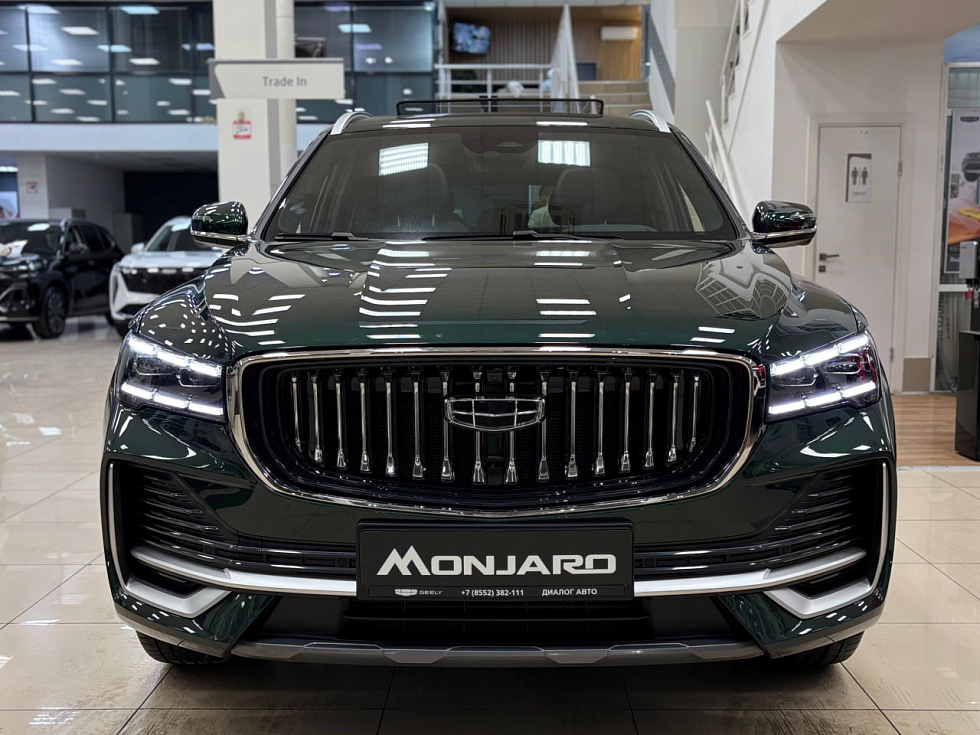 Geely Monjaro Flagship SE, зеленый