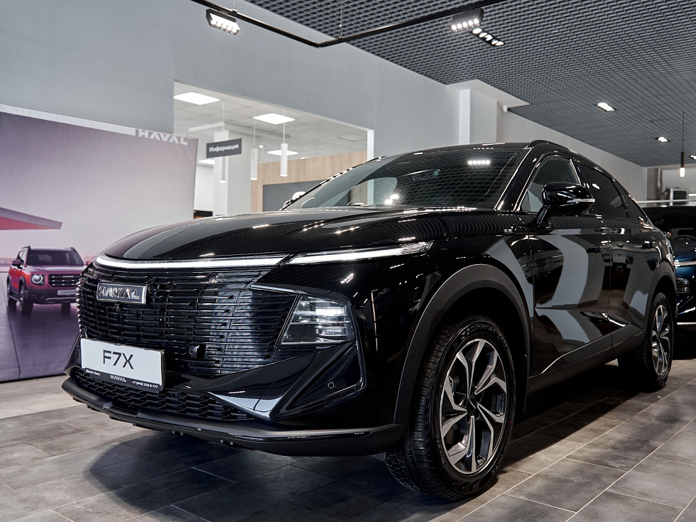 Haval F7x Техно +, черный