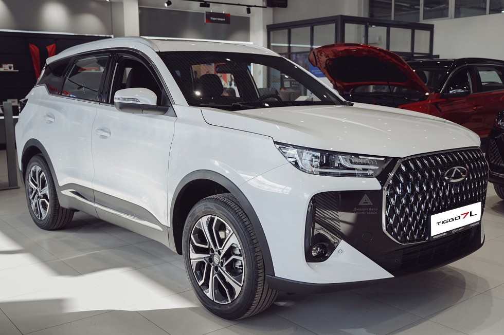 Chery Tiggo 7L Prime, белый