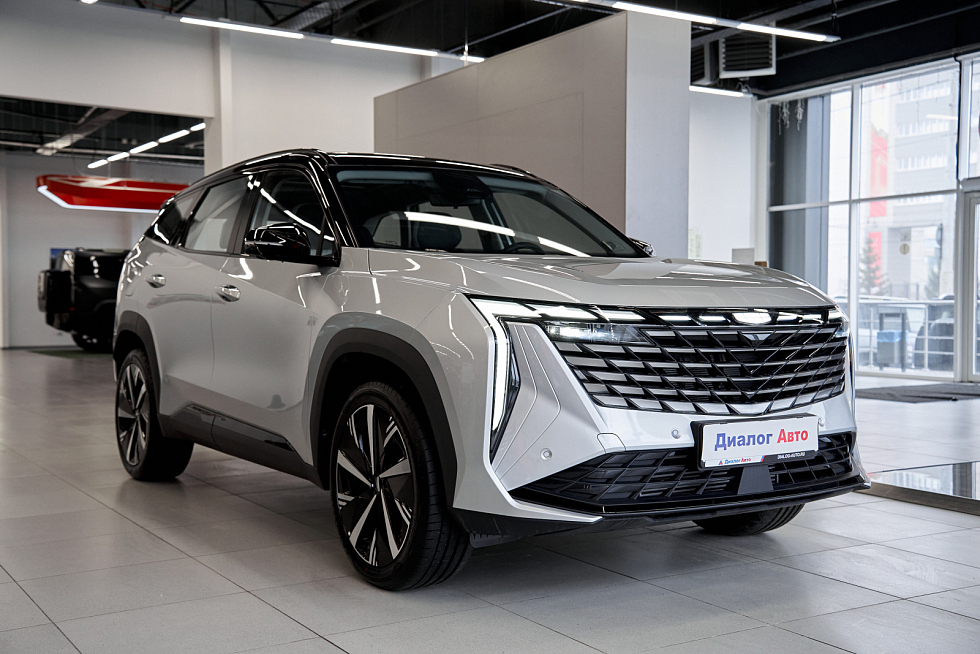 Geely Atlas Flagship Sport, серый