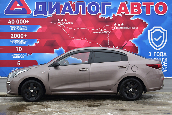 Kia Rio Luxe RED Line, 2018 года, пробег 84500 км