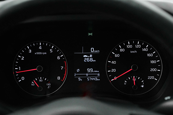 Kia Rio Comfort, 2020 года, пробег 57377 км
