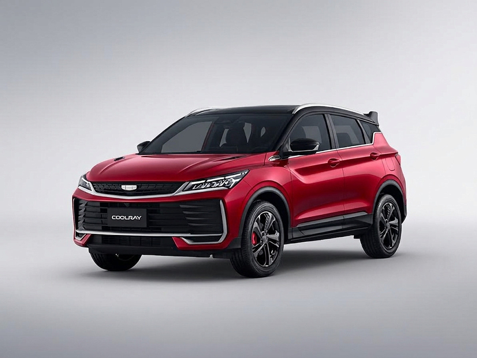 Geely Coolray Спорт, красный