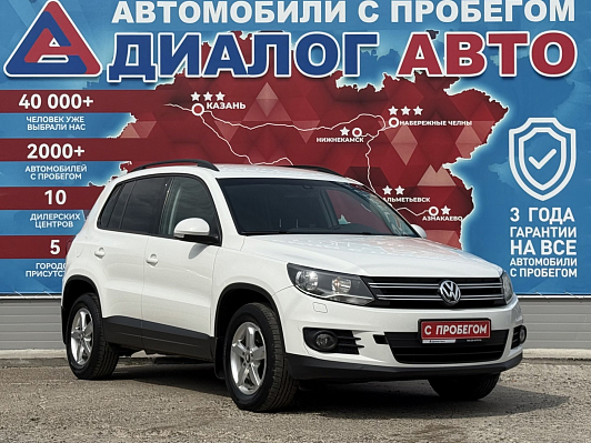Volkswagen Tiguan Trend&Fun, 2013 года, пробег 136000 км