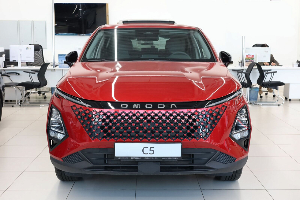 Omoda C5 Supreme, красный