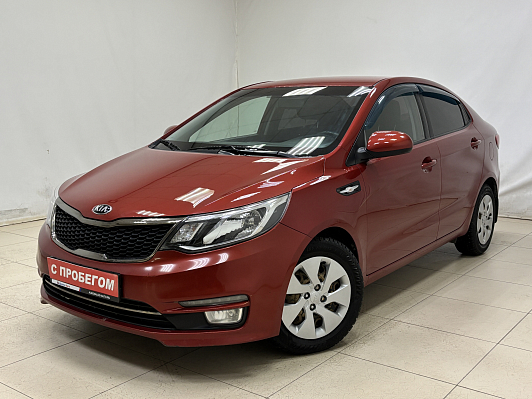 Kia Rio Comfort, 2017 года, пробег 87747 км