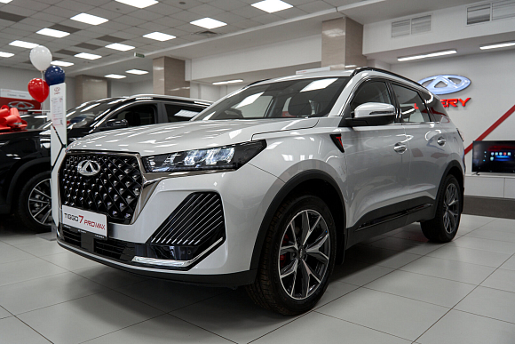 Chery Tiggo 7 Pro Max Ultra AWD, серебряный