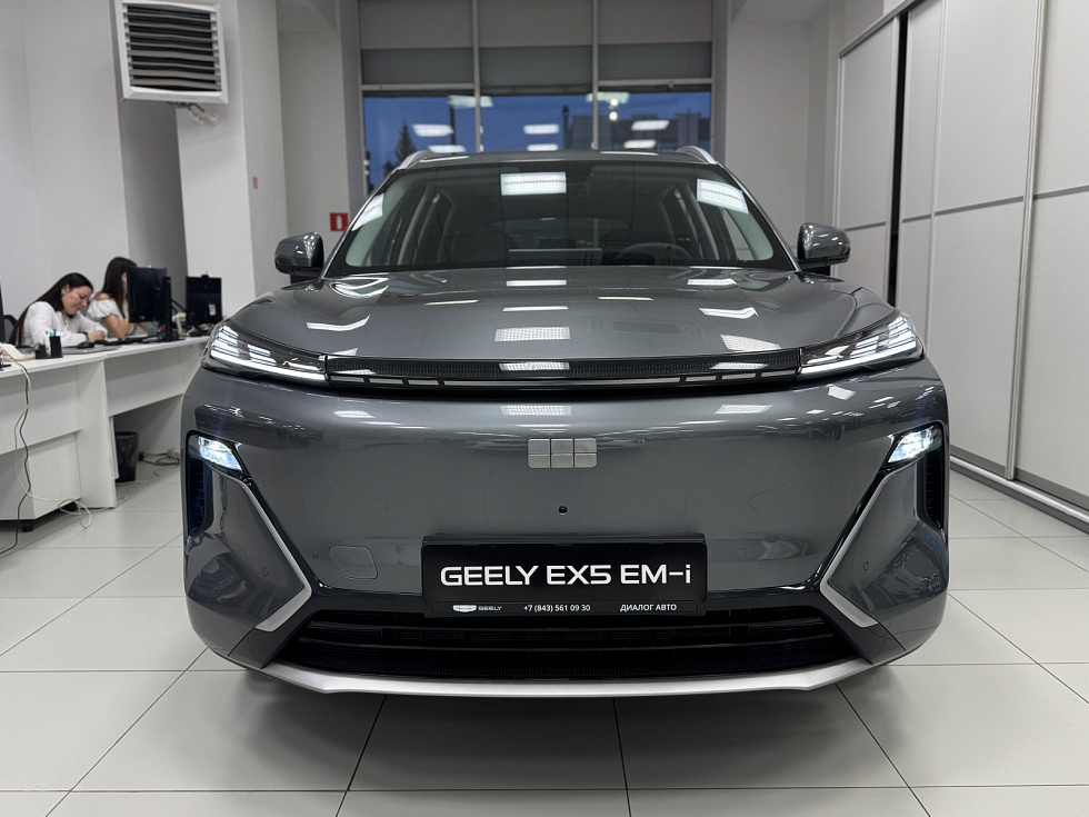 Geely EX5 EM-i Max, серый
