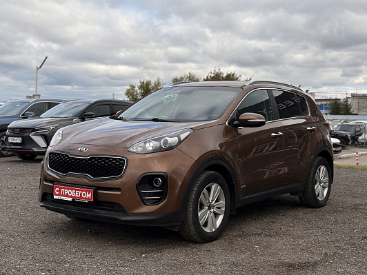 Kia Sportage Luxe, 2016 года, пробег 117403 км
