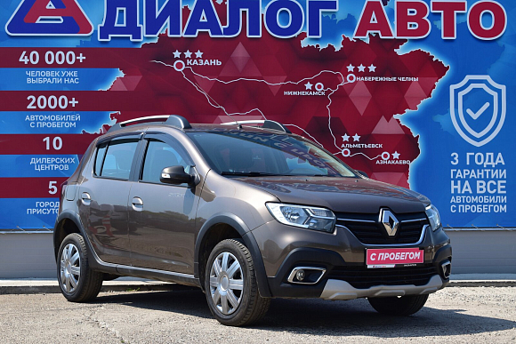 Renault Sandero, 2021 года, пробег 126000 км
