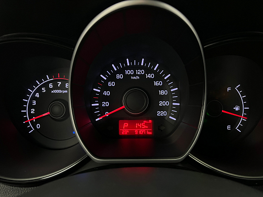 Kia Rio Premium, 2016 года, пробег 90637 км