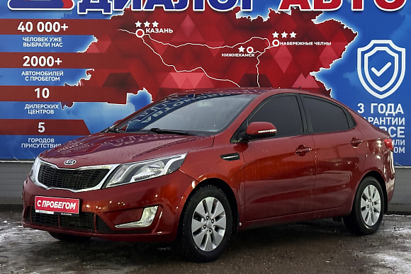 Kia Rio Prestige, 2012 года, пробег 178000 км