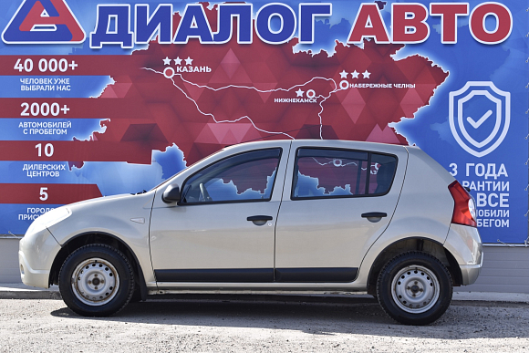 Renault Sandero Expression, 2012 года, пробег 153169 км