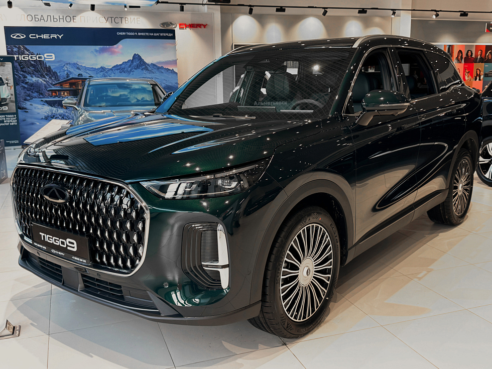 Chery Tiggo 9 Ультра / Ultra, зеленый